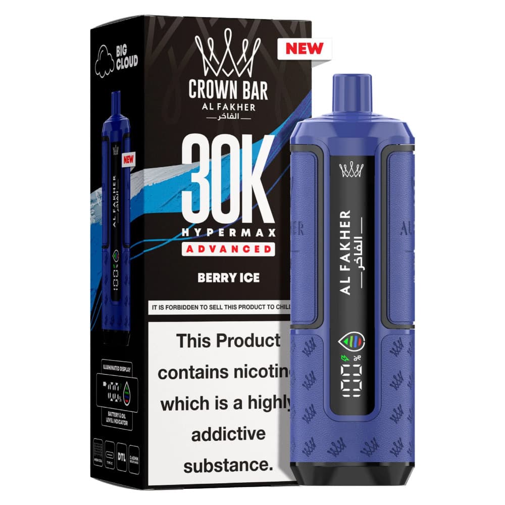 Al Fakher 30k Hypermax Pods Box of 5