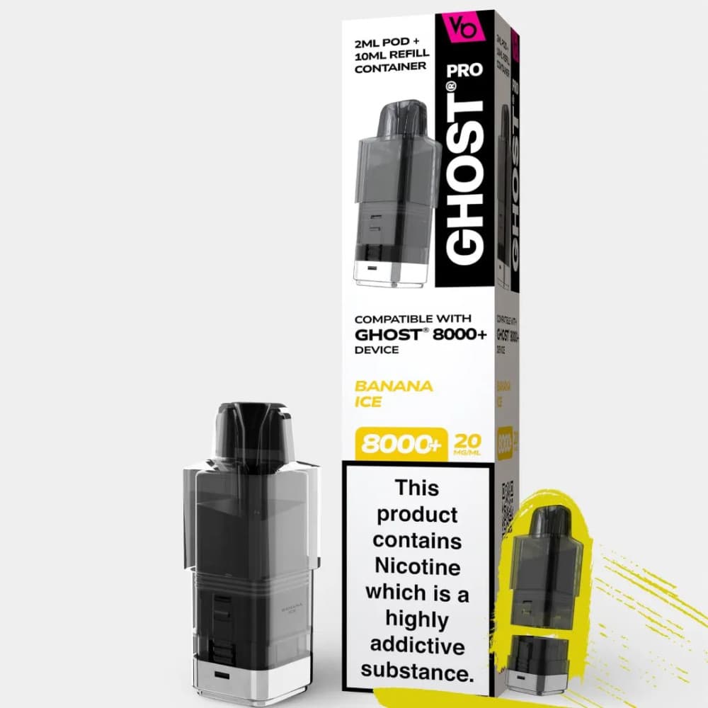 Ghost Pro 8000 Refill Pods Pack of 5