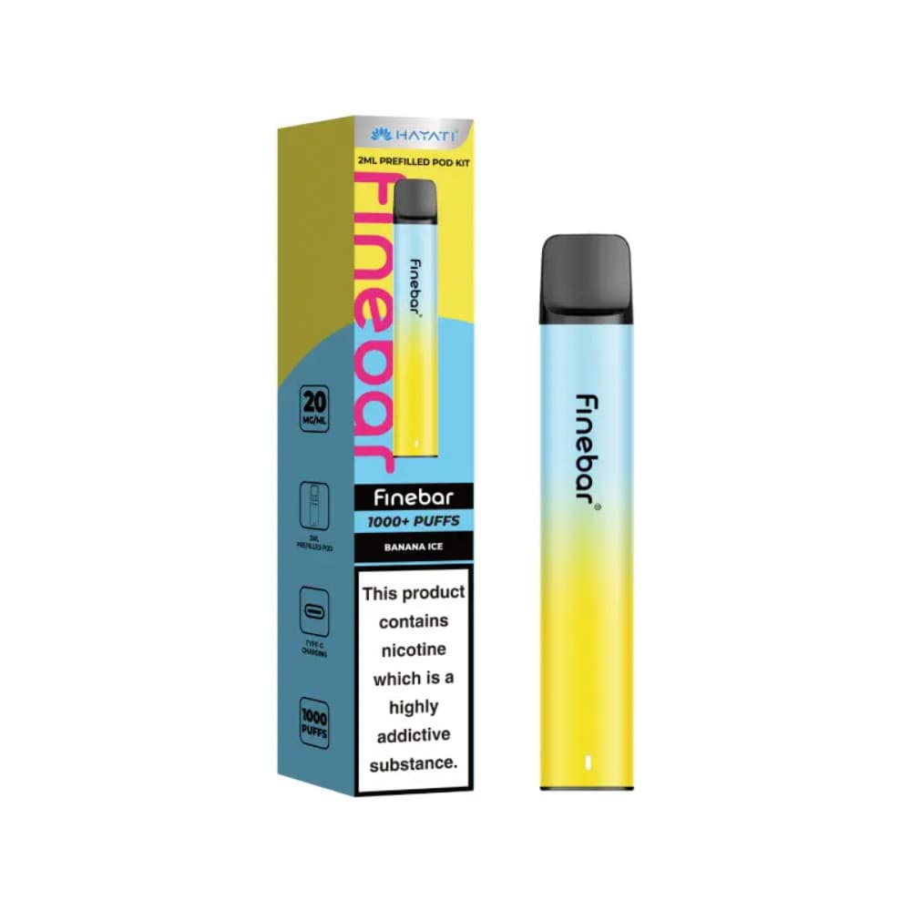 Hayati Finebar 1000 Vape Kit Box of 10